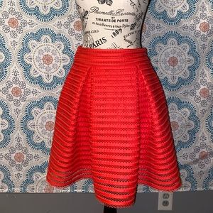 red Express skirt size 4